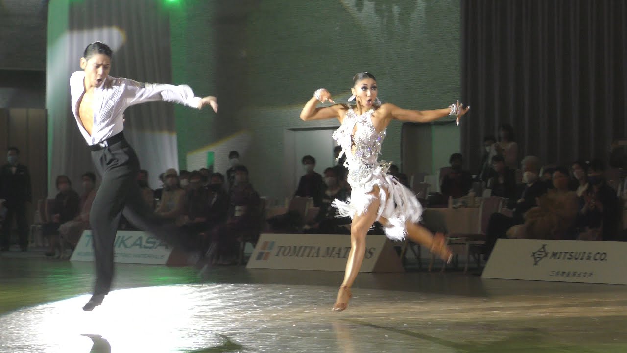 2021バルカーカップ統一全日本選手権　優勝オナーダンス　増田大介　塚田真美