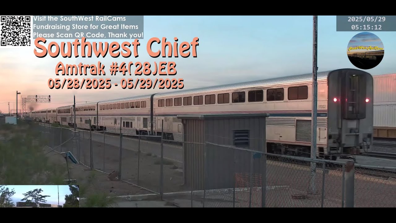 A4(28) EB Southwest Chief (171-23 x 9) | 2025/05/28 - 2025/05/29