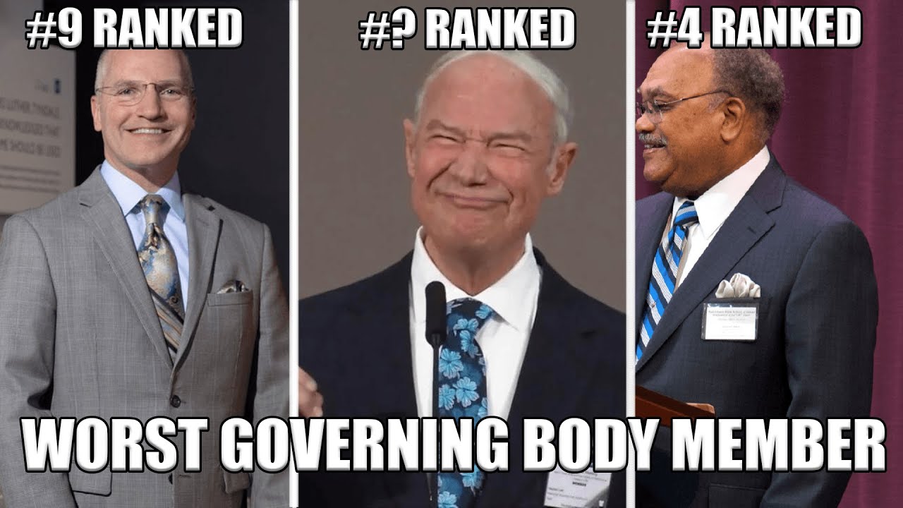 Ranking The Governing Body From Bad To Worst