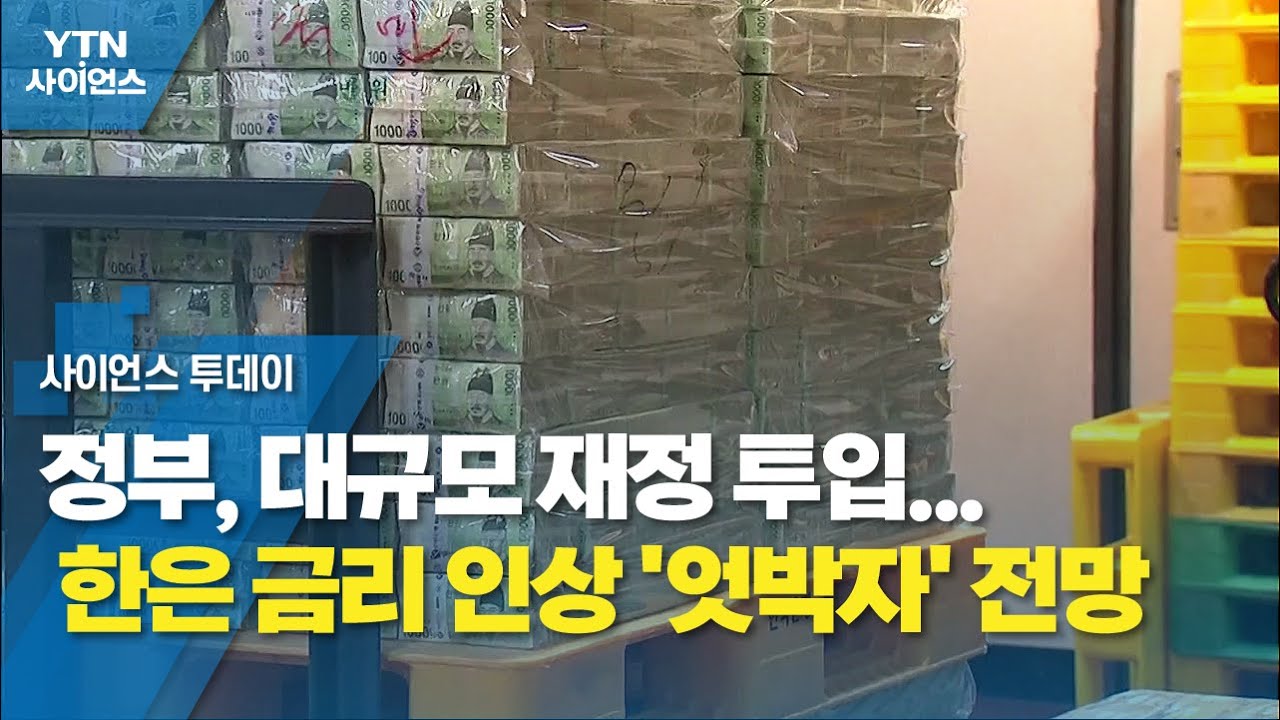 정부, 대규모 재정 투입...한은 금리 인상 '엇박자' 전망 / YTN 사이언스