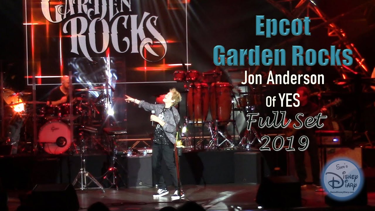 Epcot Garden Rocks:  Jon Anderson of YES (2019)