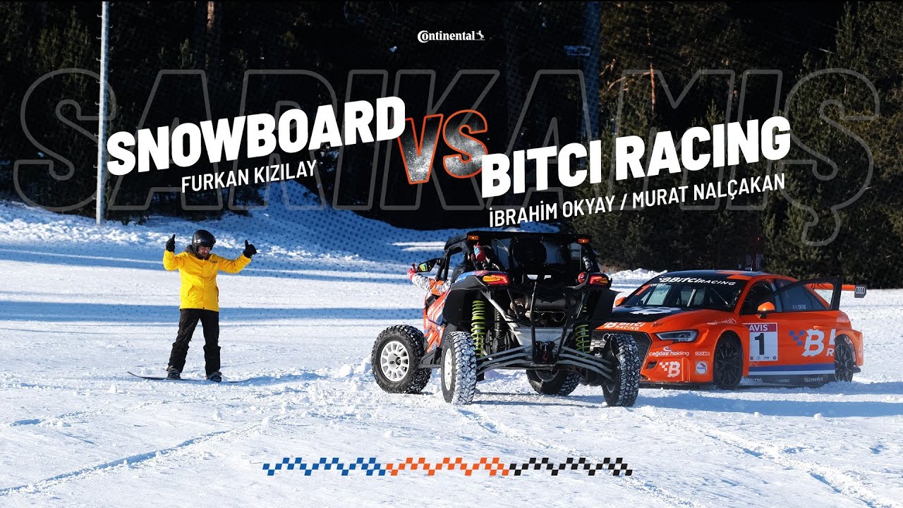 Kış lastiklerimiz Sarıkamış pistinde snowboarda meydan okudu!