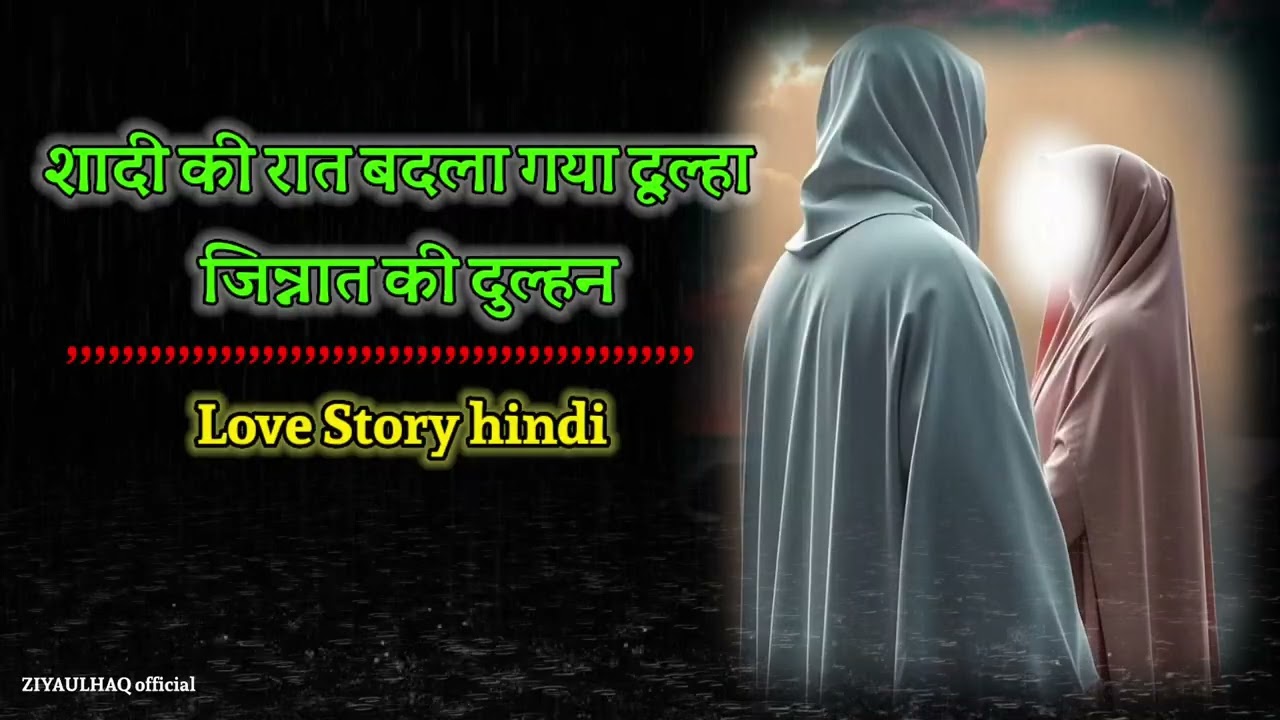 शादी की रात बदला गया दूल्हा । जिन्नात की दुल्हन । Love story 