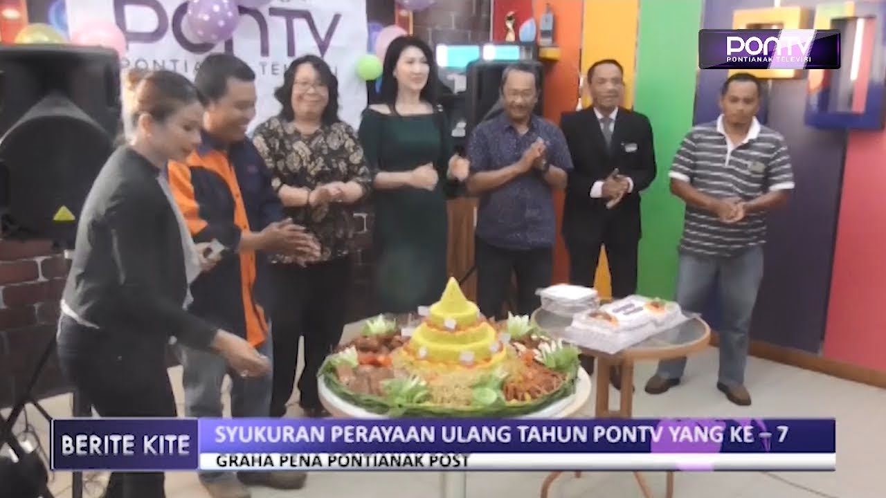 Syukuran Perayaan Ulang Tahun PONTV Yang Ke &ndash; 7