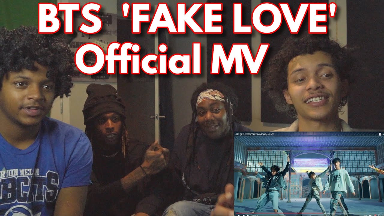 BTS - 'FAKE LOVE' Official MV / REACTION!!