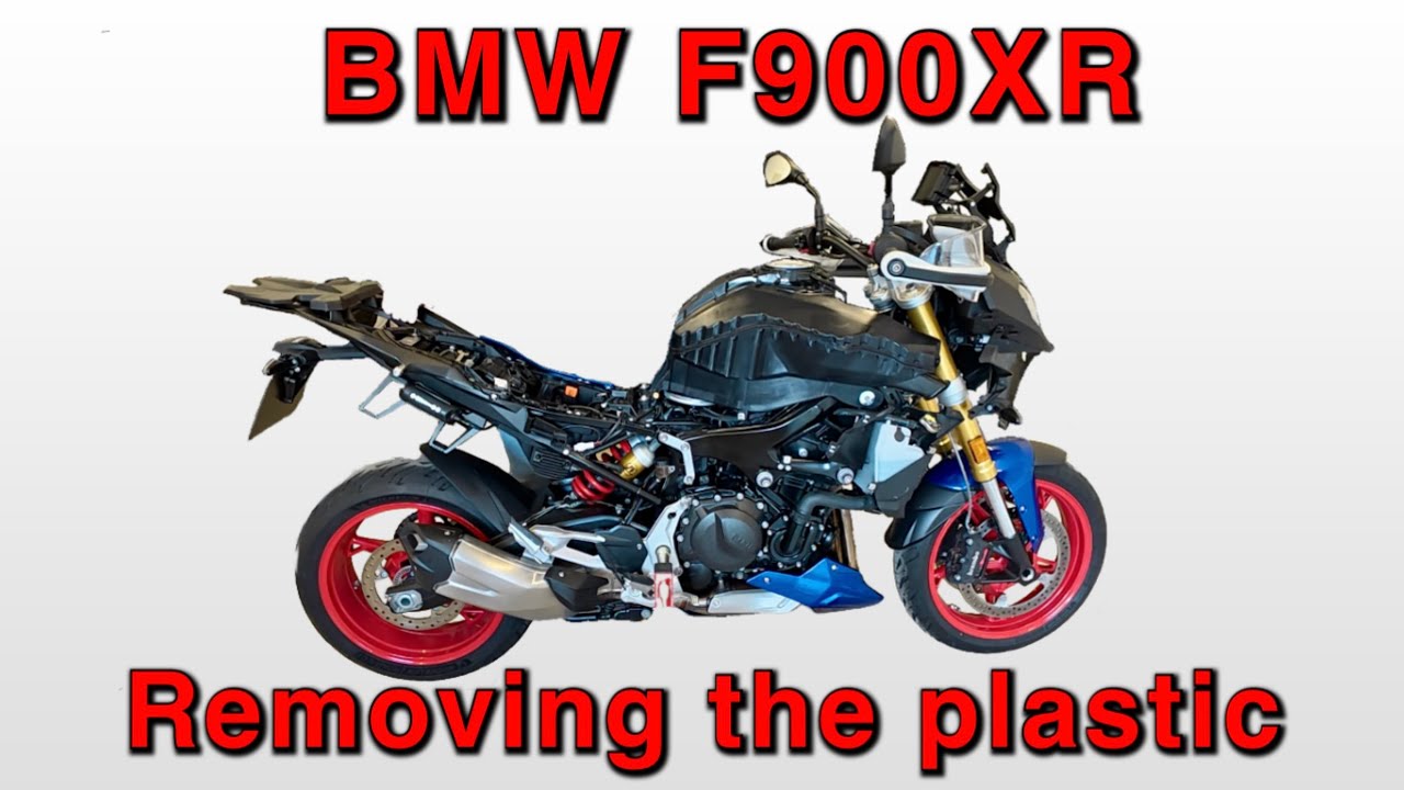 BMW F900XR - Removing Plastic Body Panels