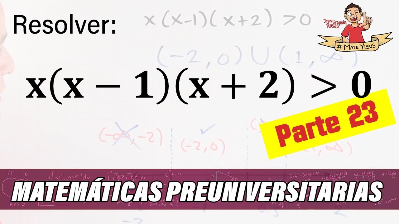 23. ESTO ES LO QUE DEBES SABER DE MATEMÁTICAS ANTES DE ENTRAR A LA UNIVERSIDAD. Parte 23