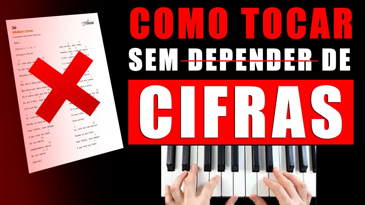 PARE DE DEPENDER DE CIFRAS! Aprenda como tocar teclado SEM CIFRAS!