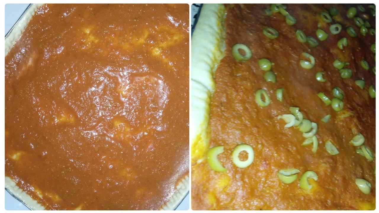 سر قرمشة بيتزا كاري 😱😋 بزاااف ساهلة وبنينة 😀بالسميد 😱😍😋