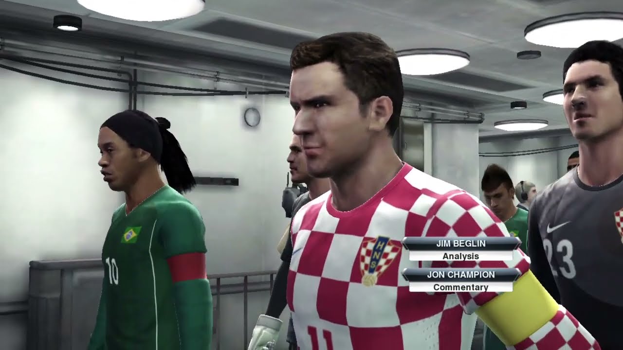 PES 2013 PC Gameplay / Croatia vs Brazil