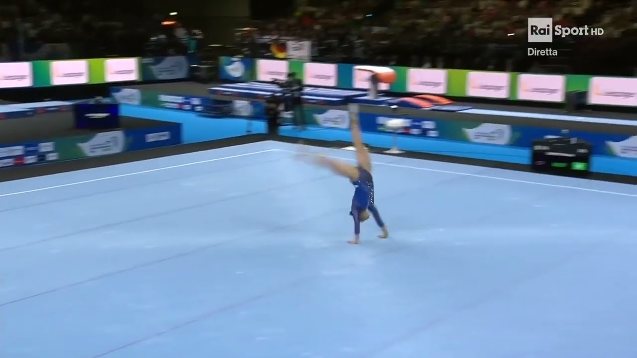 🥉 Manila Esposito 🇮🇹 FX 13.766 Mixed Team Final 2025 European Championships