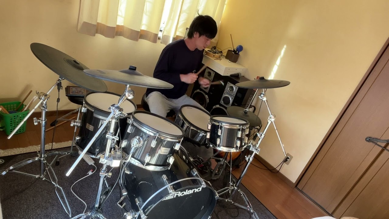 スリーライツ　流れ星　叩いてみた