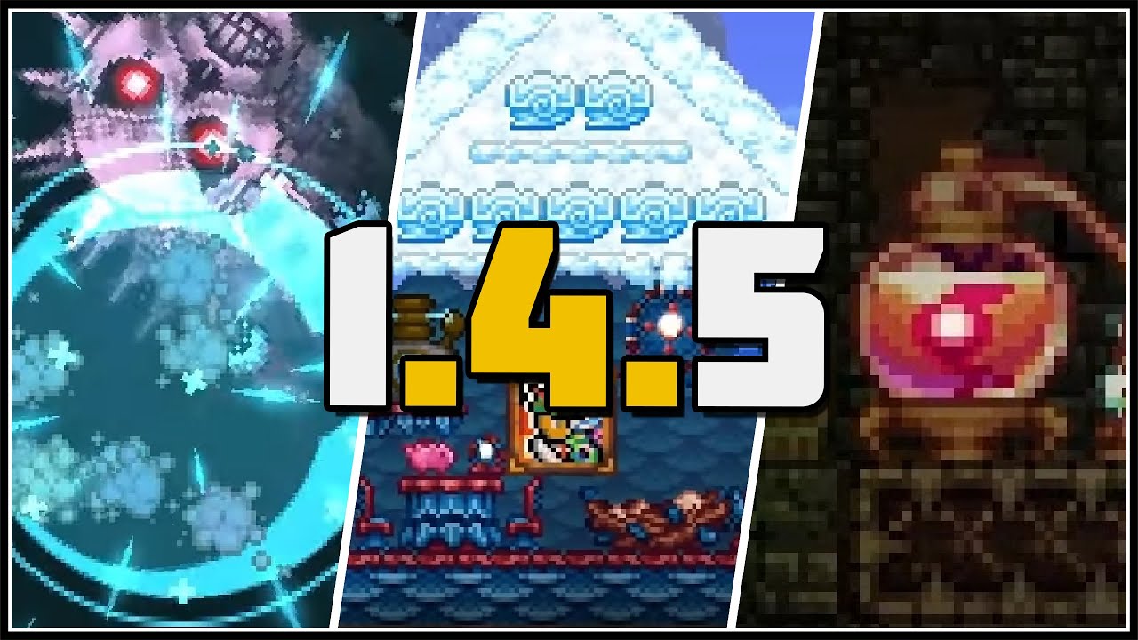 Террария 1.4.5 - разбор трейлера обновления