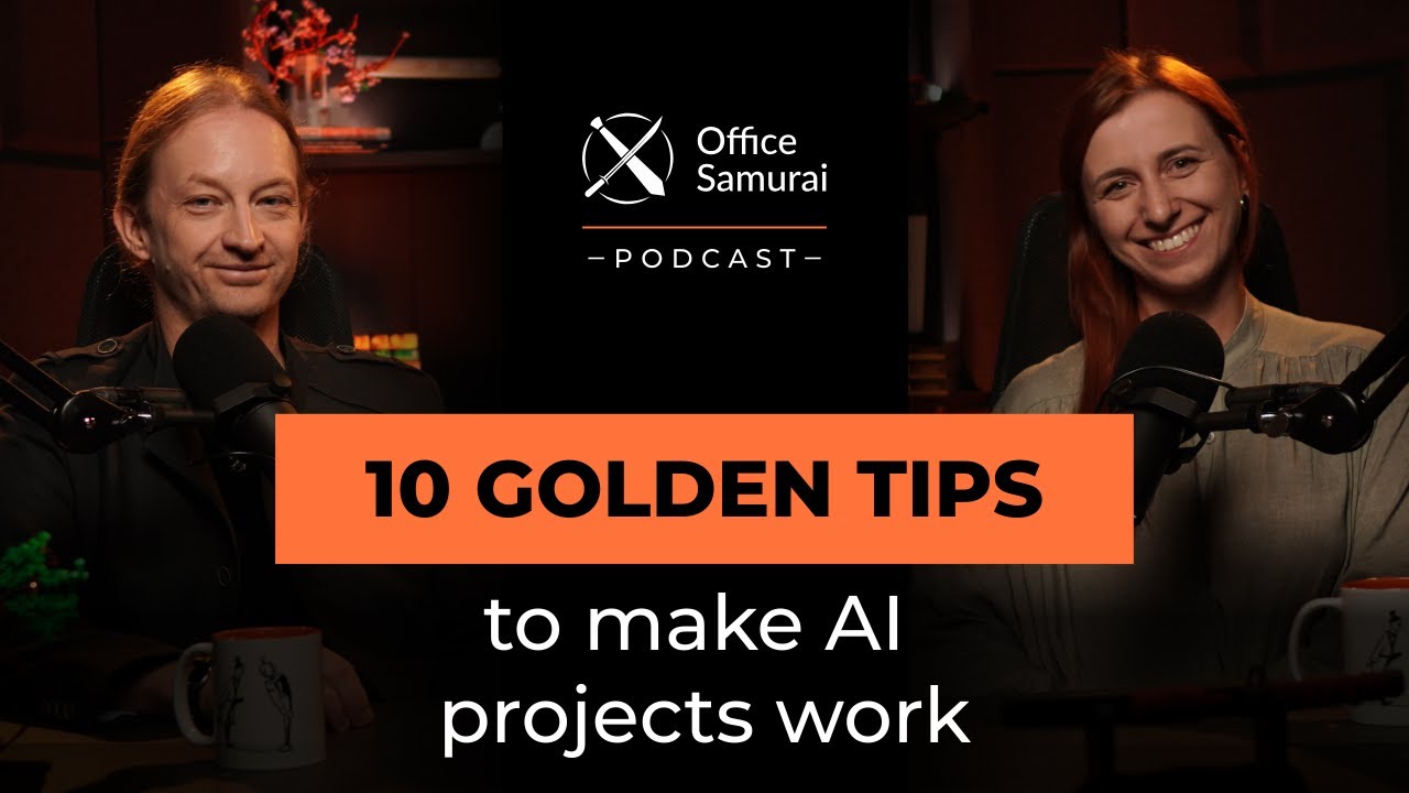 10 golden tips for an AI Manager - how to manage AI projects.