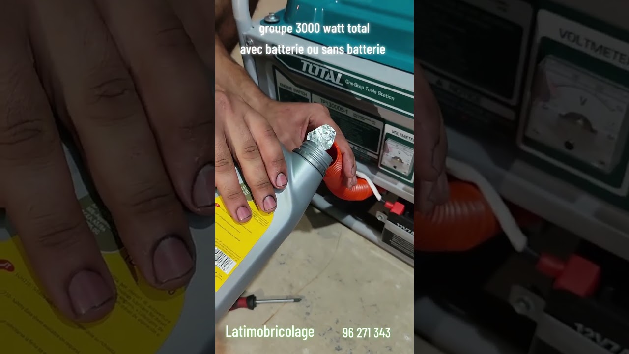 TP130005-1 TP130005 groupe électrogène 3000 watt total avec batterie