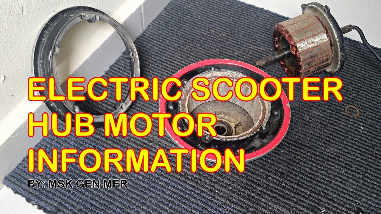 ANO BANG MERON SA LOOB NG HUB MOTOR? // WHAT'S INSIDE AN ELECTRIC SCOOTER HUB MOTOR? DUALTRON MOBER