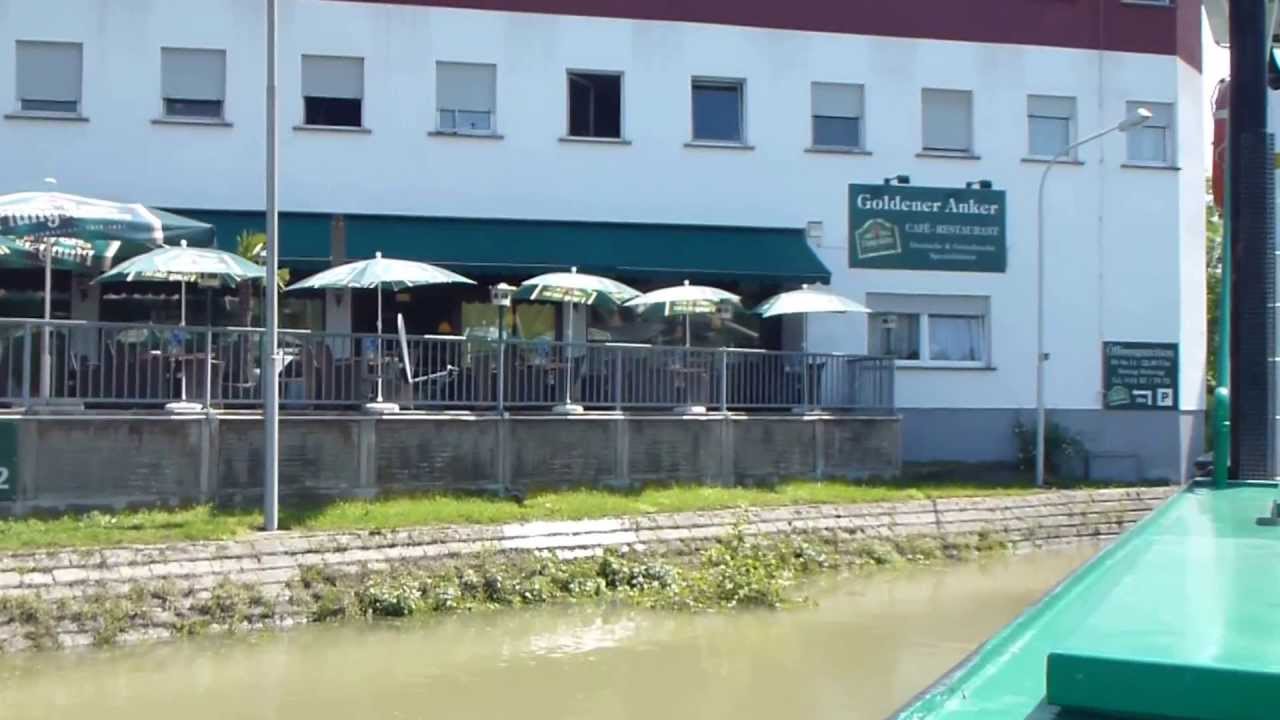 F&auml;hre Nierstein - Kornsand bei Hochwasser am 07.06.2013
