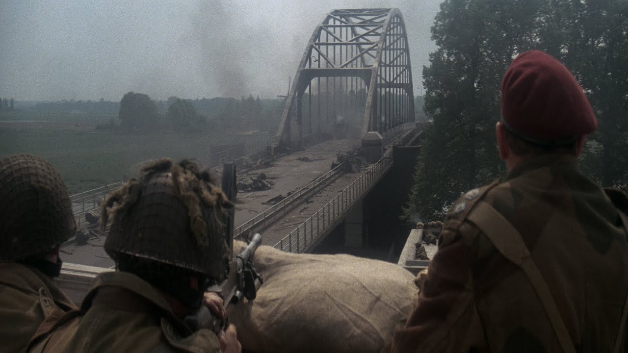 A Bridge Too Far 1977 scene 4K HDR