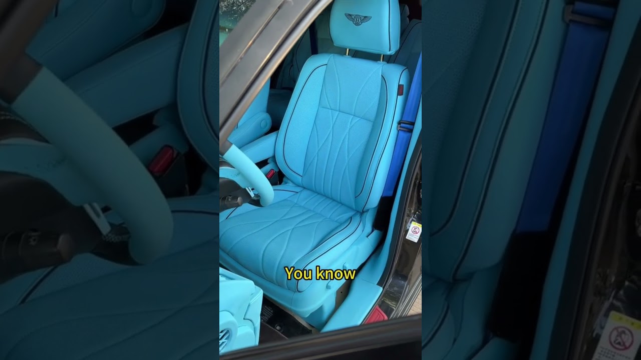 Bentley Seat Covers: Where Protection Meets Luxury