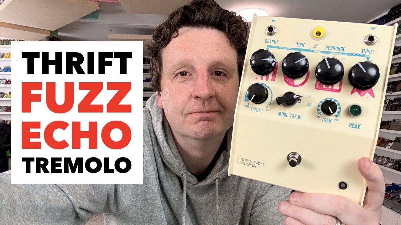 The Mikel Patrick Avery Emphiscope Fuzz / Delay / Tremolo | Retro Tones