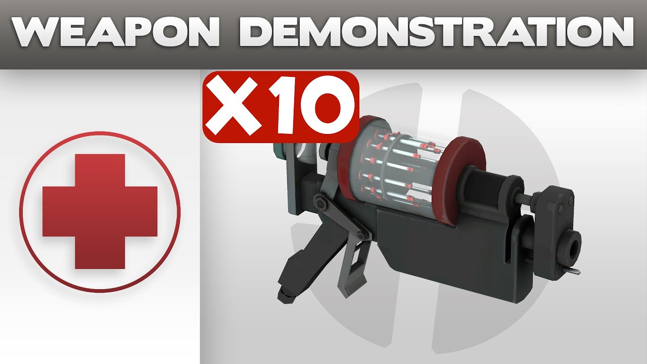 Multiplied by 10 Weapon Demonstration - The Syringe Gun