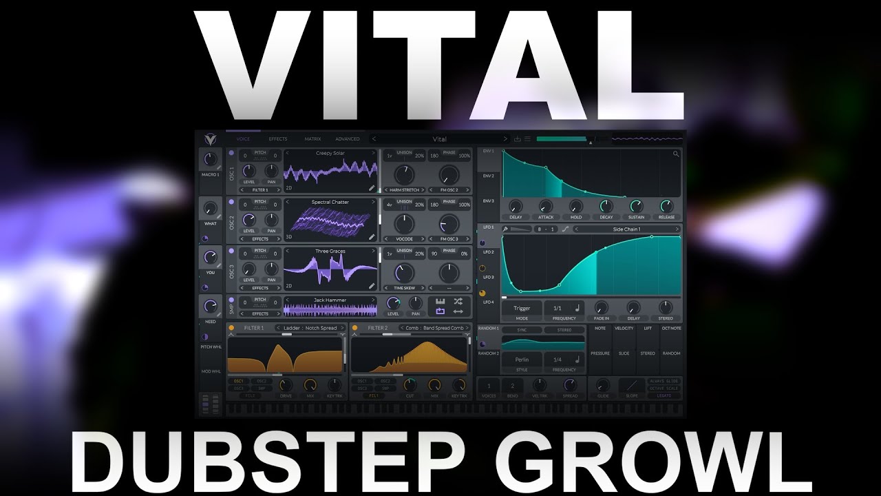 Vital Dubstep MONSTER BASS (Free Vital Starter Kit)
