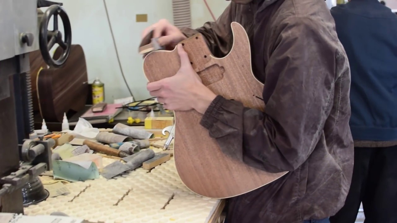 Deviser factory tour- Japanguitar-handmade.com