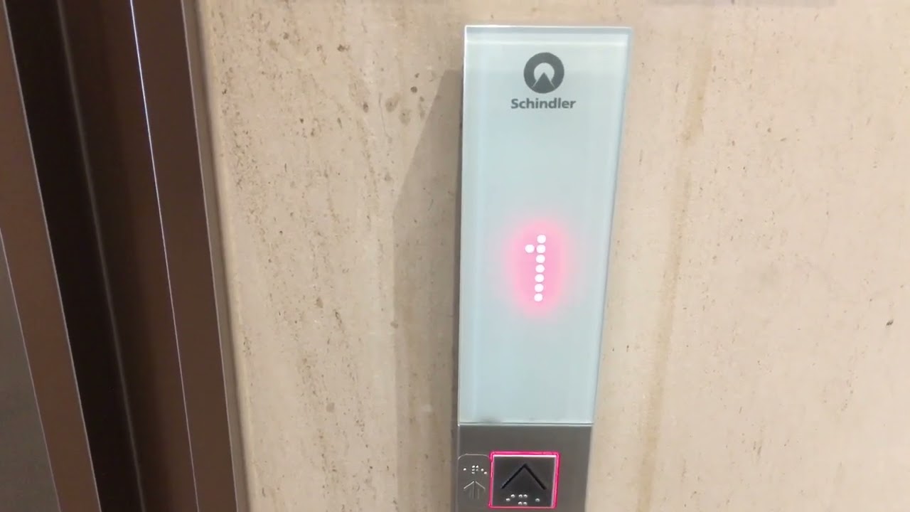 亞當搭電梯EP44-迅達Schindler電梯（有按鈕確認音）@尚順君樂飯店（客房專用）