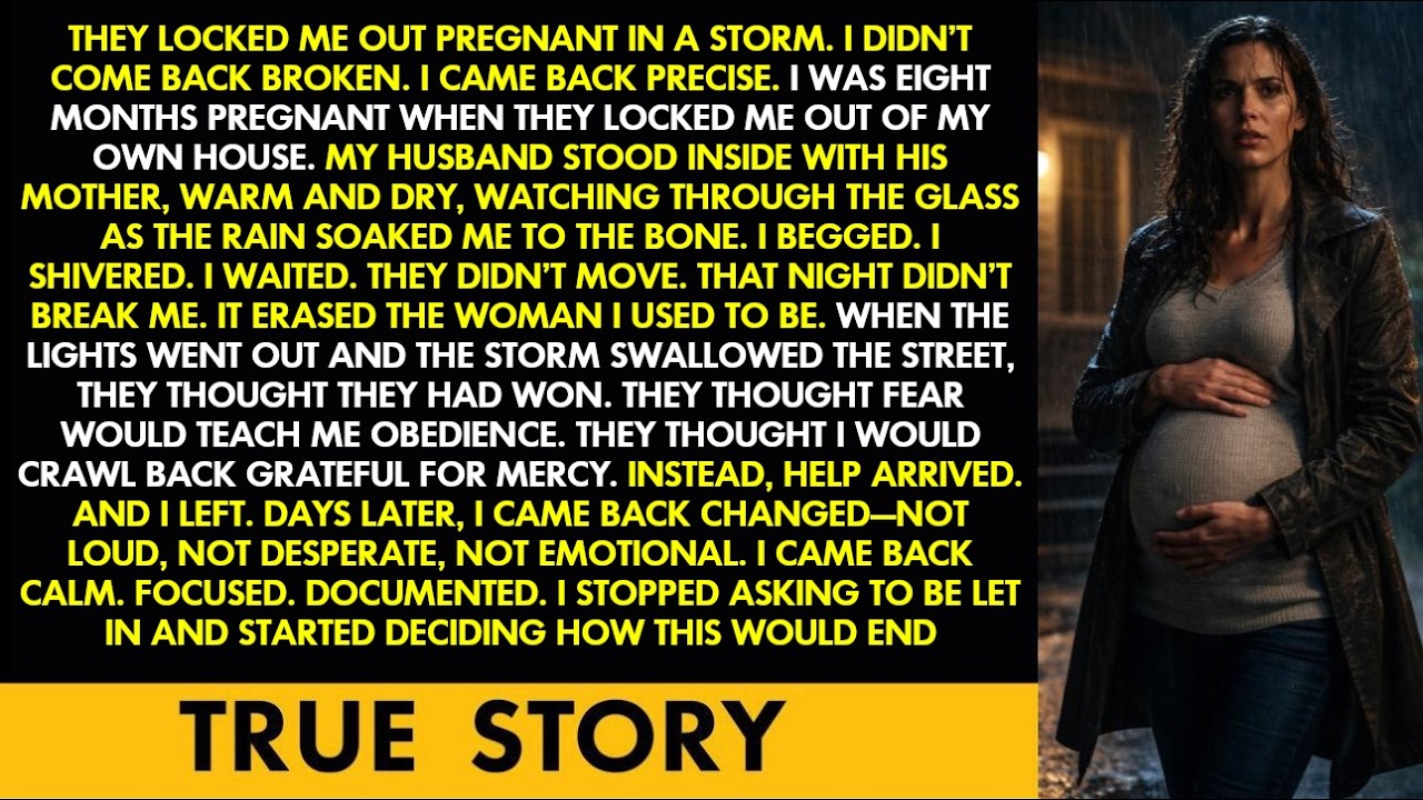 Left Pregnant in the Rain by My Husband — What I Did Next Was Unstoppable