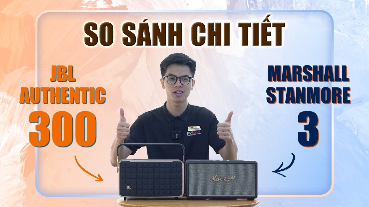 So Sánh Chi Tiết Loa JBL Authentics 300 Với Loa Marshall Stanmore III (3)