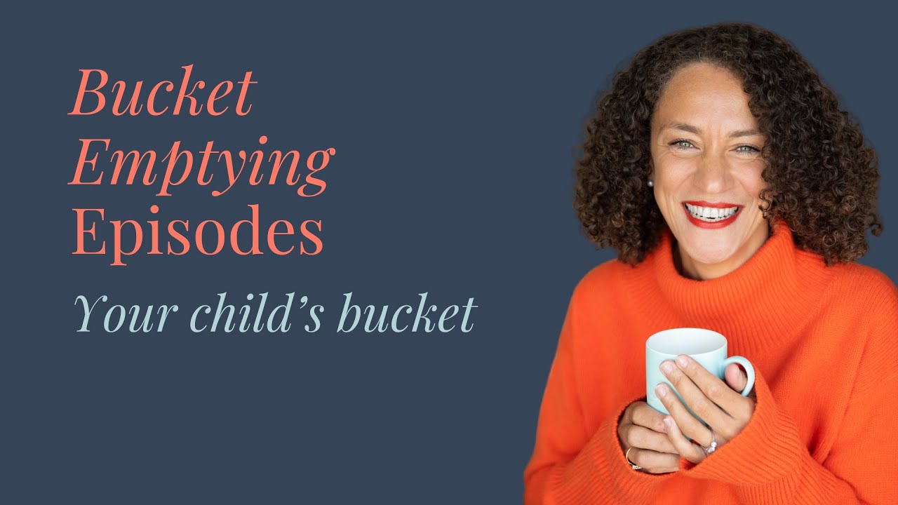 Here's a great visual to help understand what is filling your child's emotional bucket