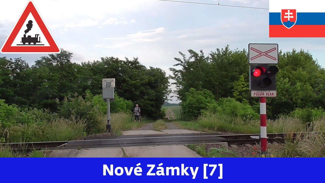 Železniční přejezd/Železničné priecestie Nové Zámky [7] (SK) - 4.6.2022