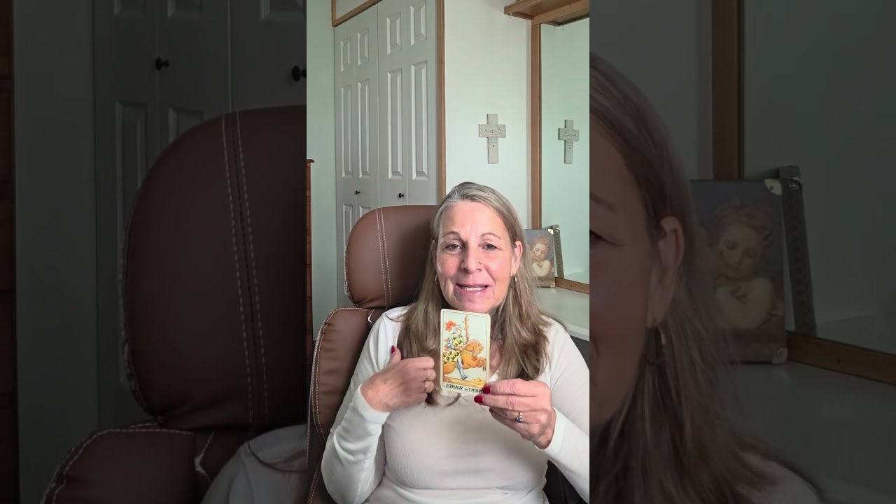 💕 TAROT CARD OF THE DAY WITH MARY CLARE OF MYSTICS BY THE SEA 🌈  KNIGHT OF WANDS 