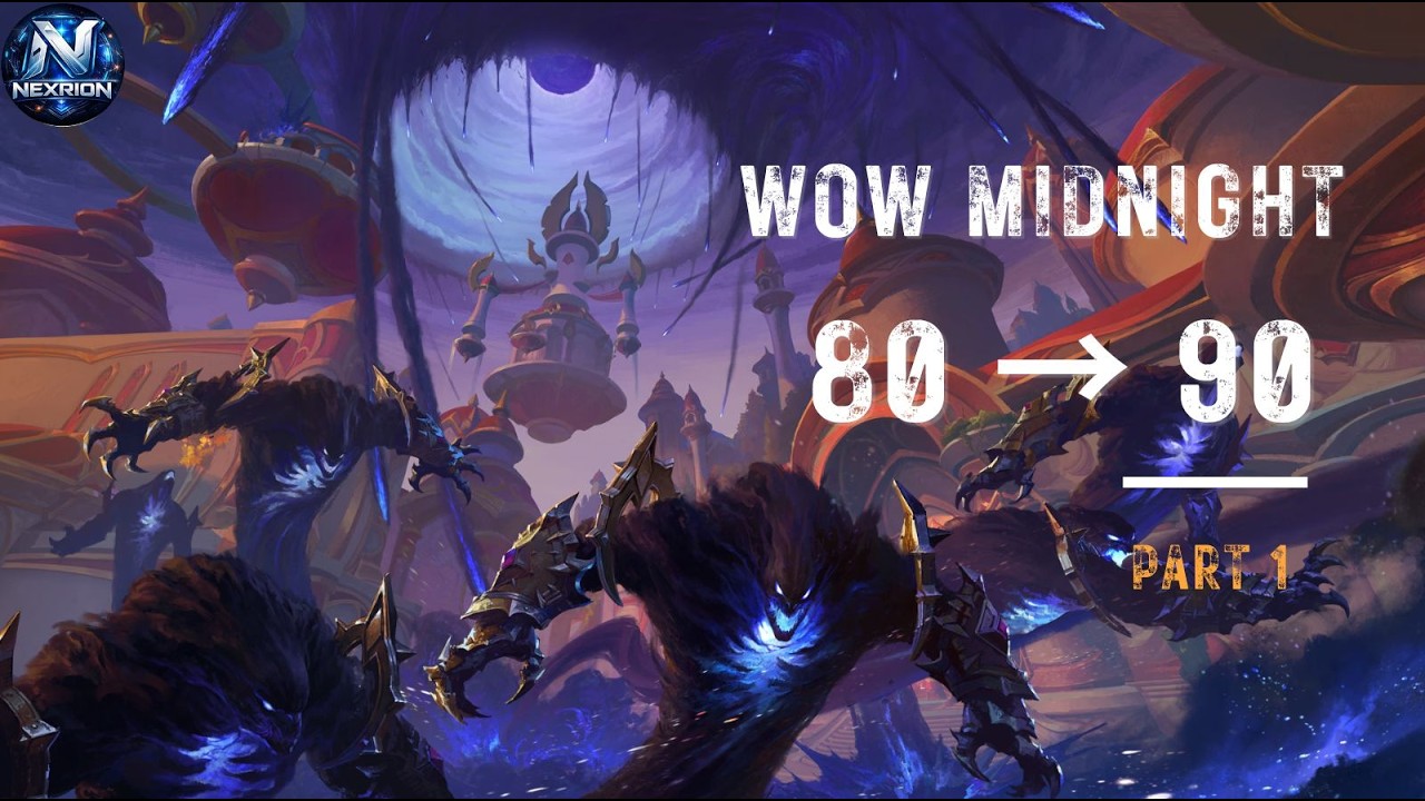 WoW Midnight Leveling 80–90 | Part 1 | Level 80 Start