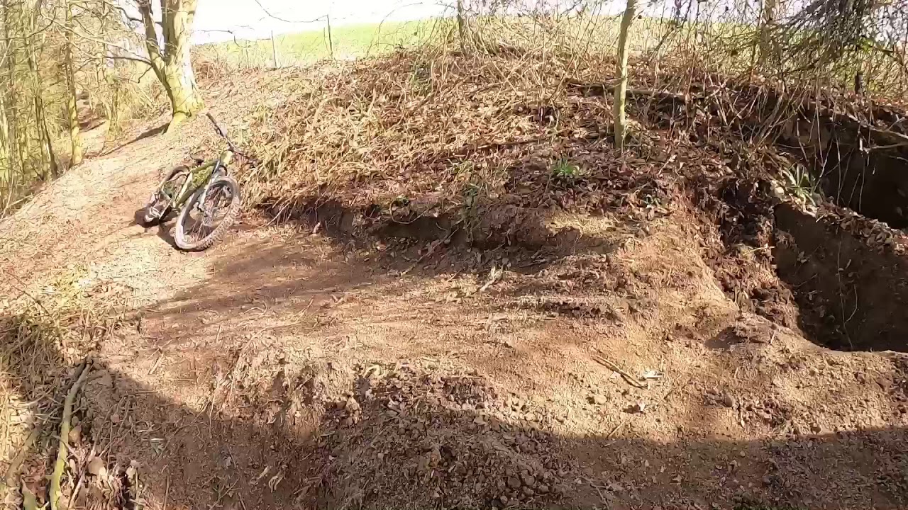I found these sick hand built trails!