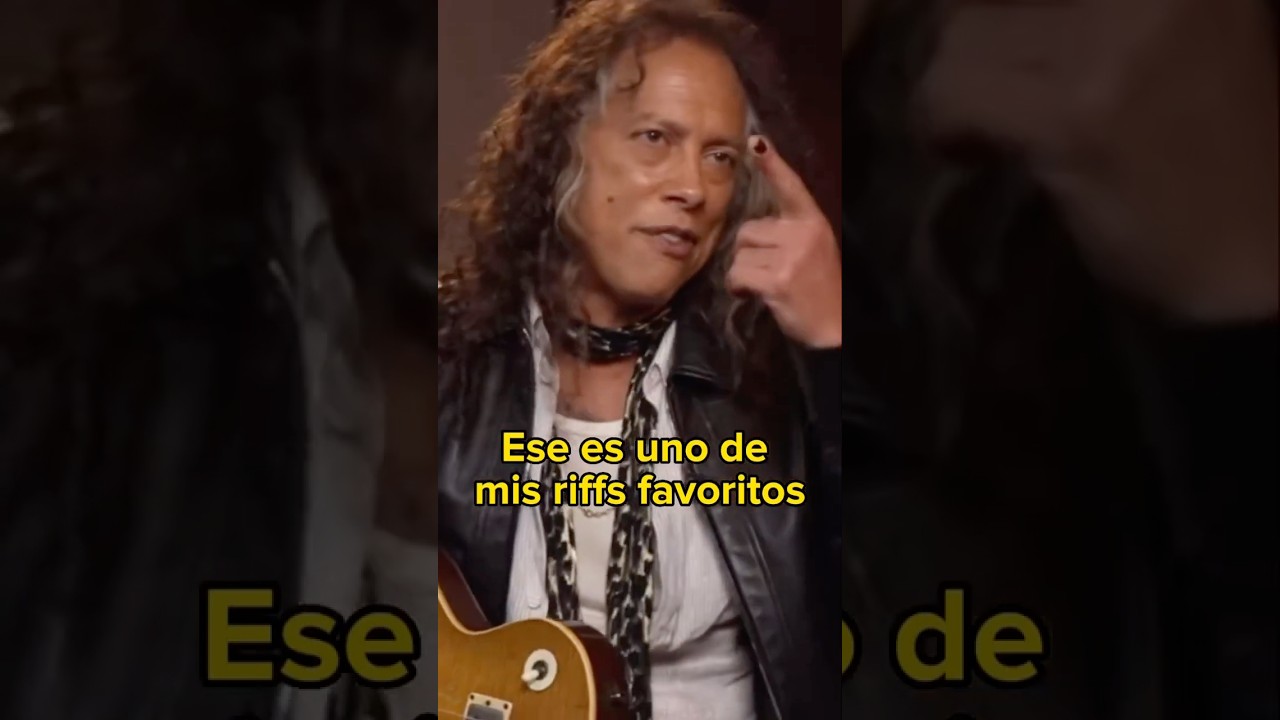 El Riff Favorito de Kirk Hammett #metallica #kirkhammett #metaleros