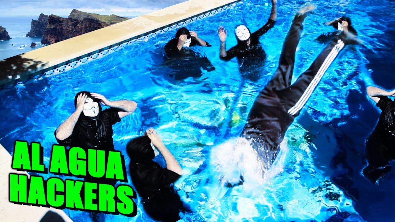 TIRAMOS A LOS HACKERS A LA PISCINA*La MANSIÓN esta casi lista*