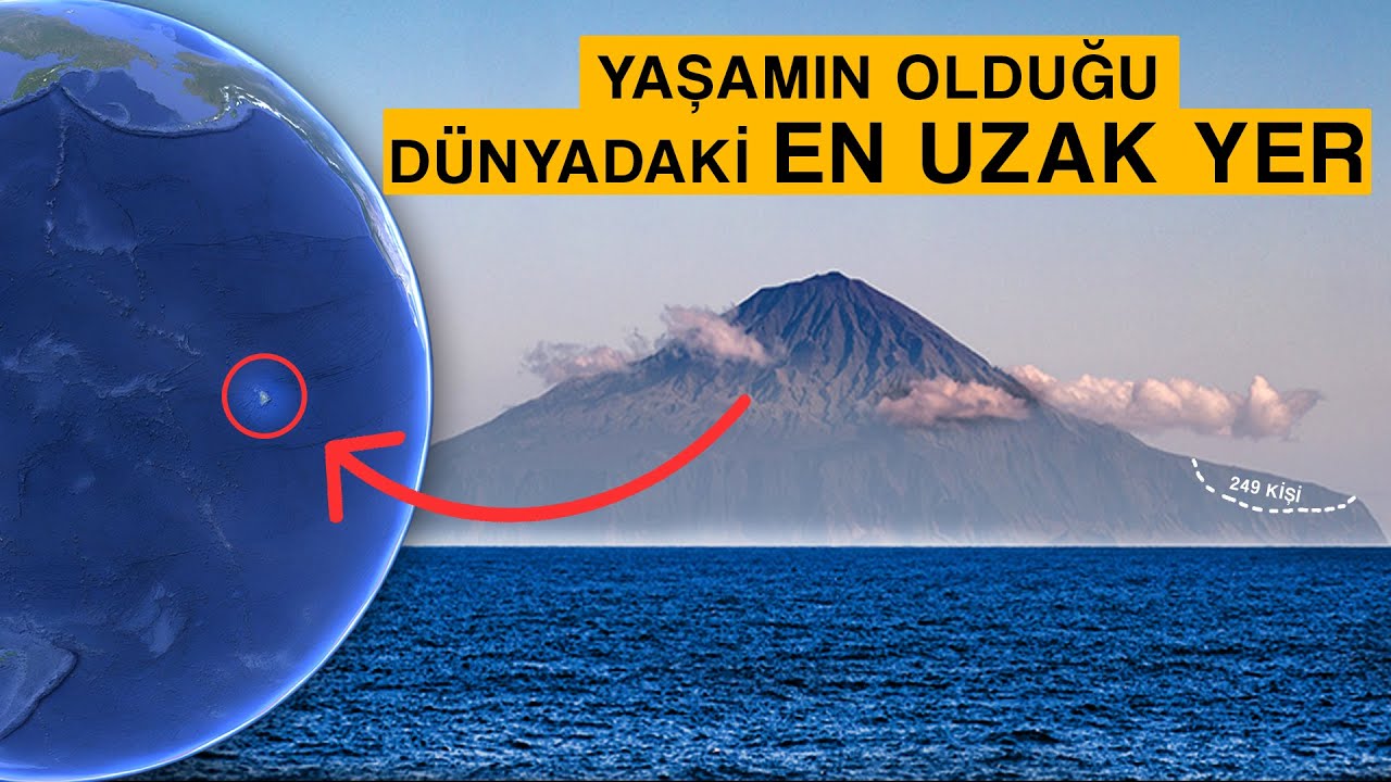 Yaşamın Olduğu D&Uuml;NYADAKİ EN UZAK NOKTA | Tristan Da Cunha Adası