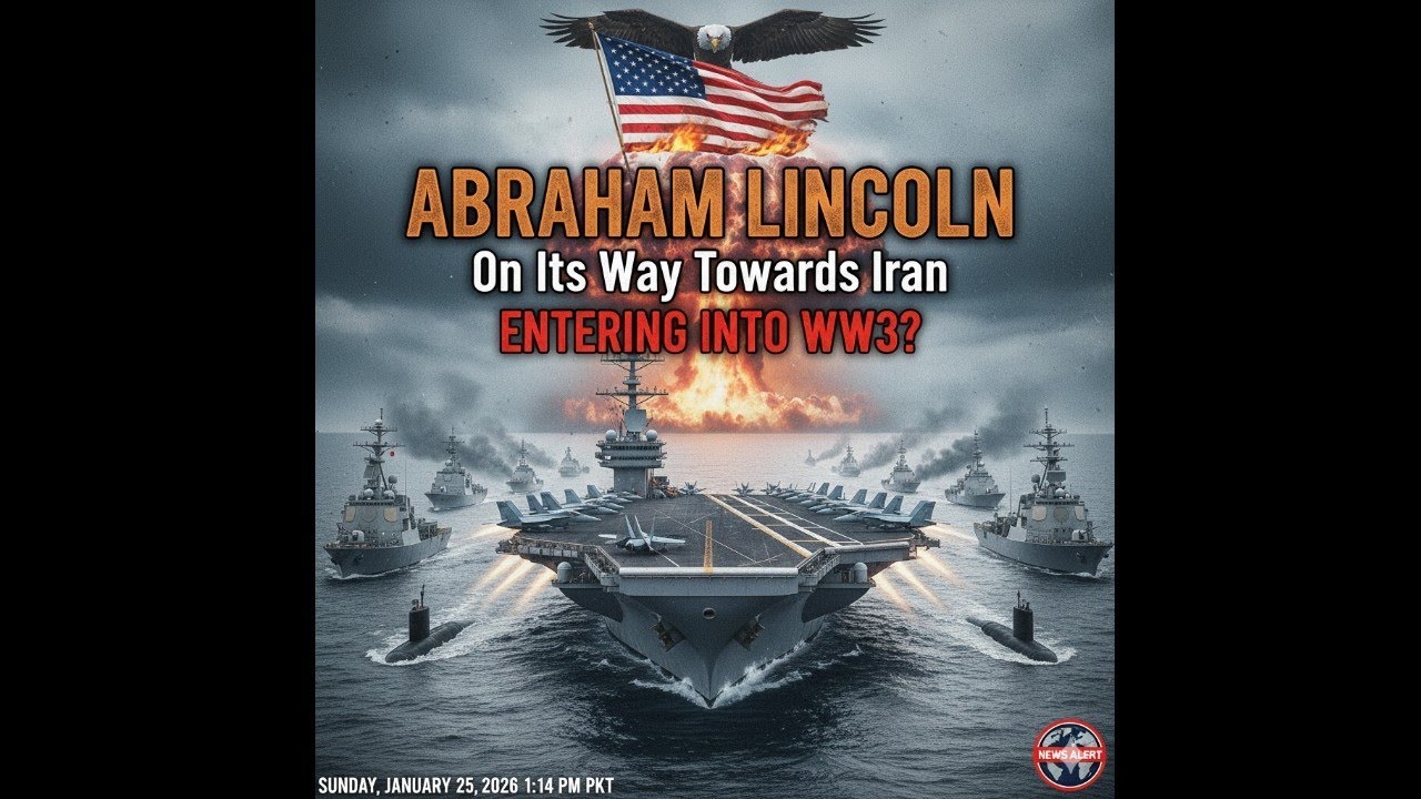 America armada moving towards Persian gulf |Iran vs USA |American warship|Abraham Lincoln 