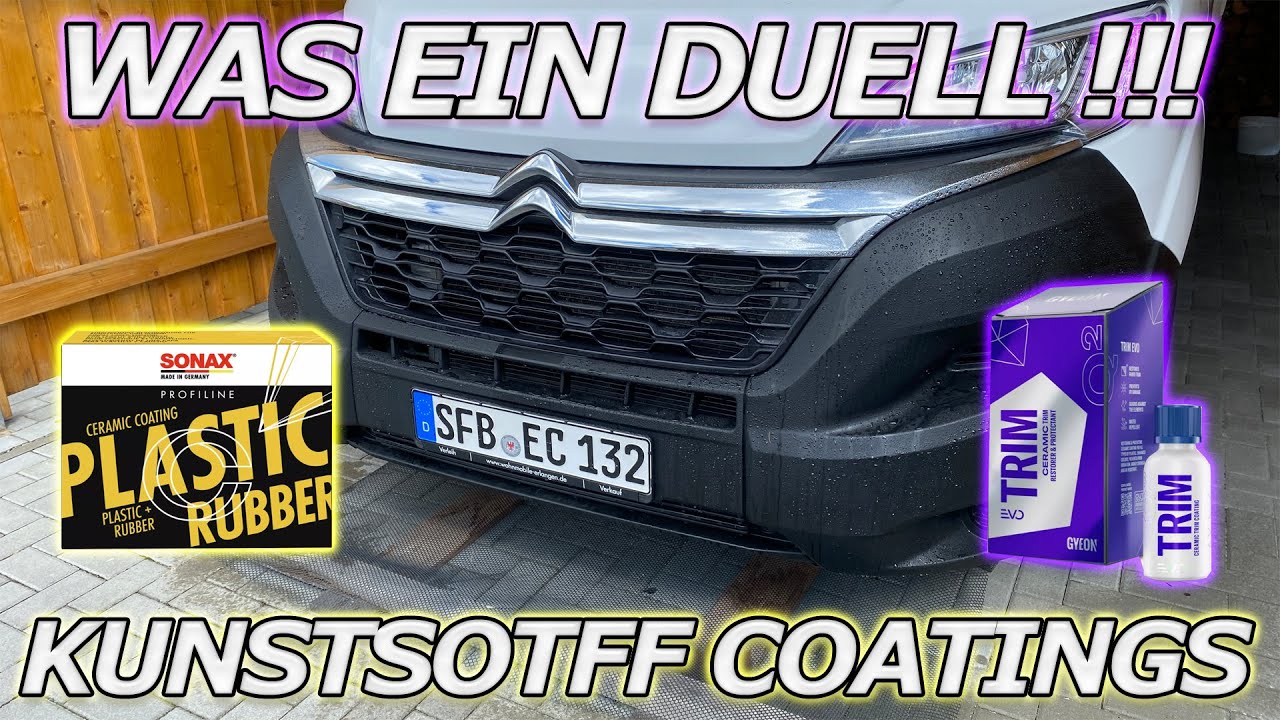 5200KM SPÄTER! Kunststoff versiegeln mit dem Sonax Plastic Coating und Gyeon Trim EVO Vergleich #2