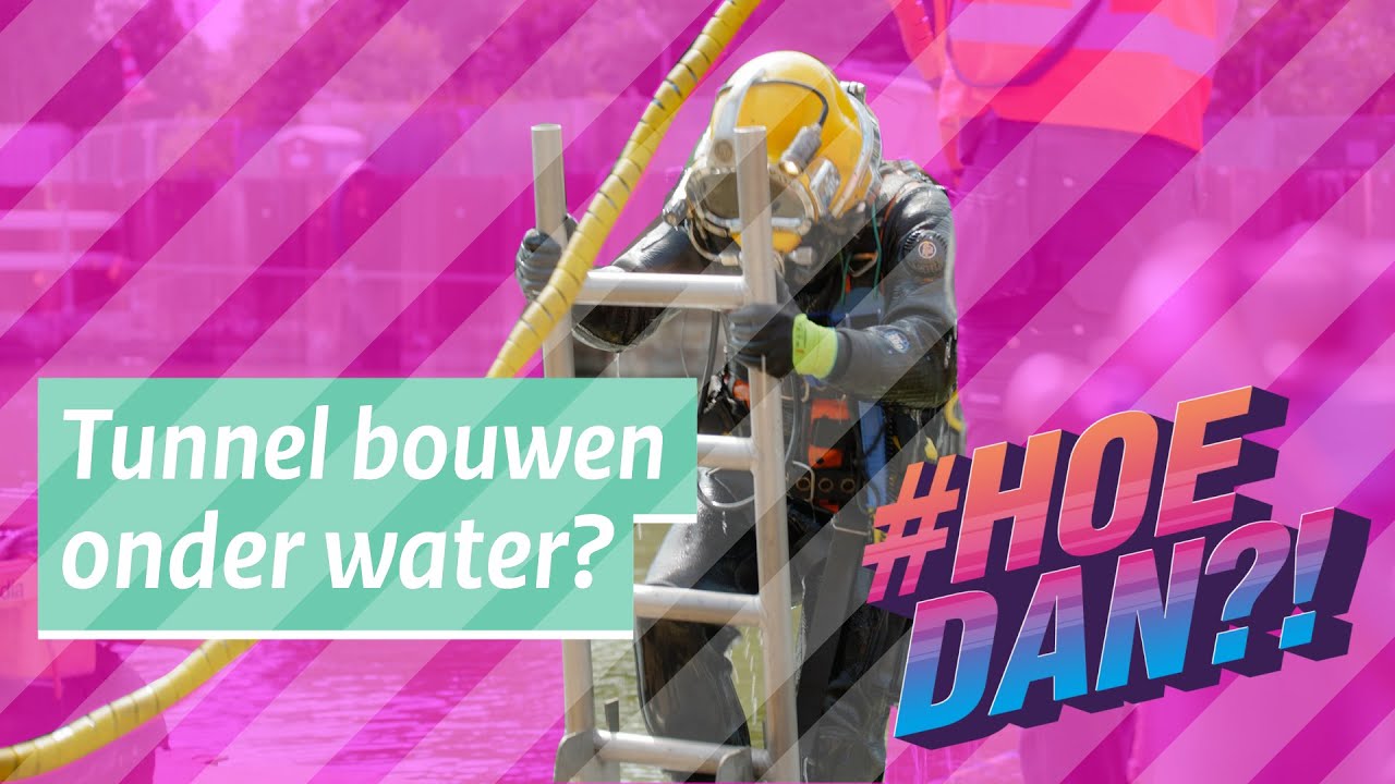 De A16 Rottemerentunnel bouwen onder water | #HOEDAN?!