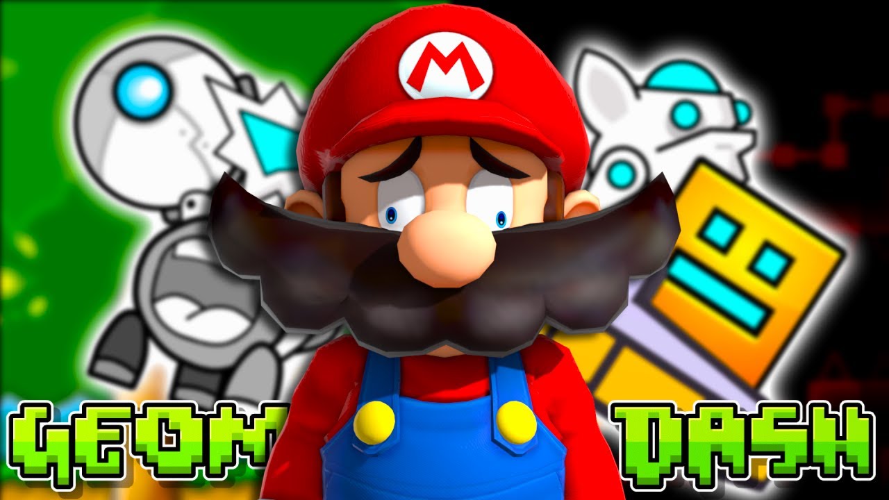 Mario Plays: GEOMETRY DASH!!