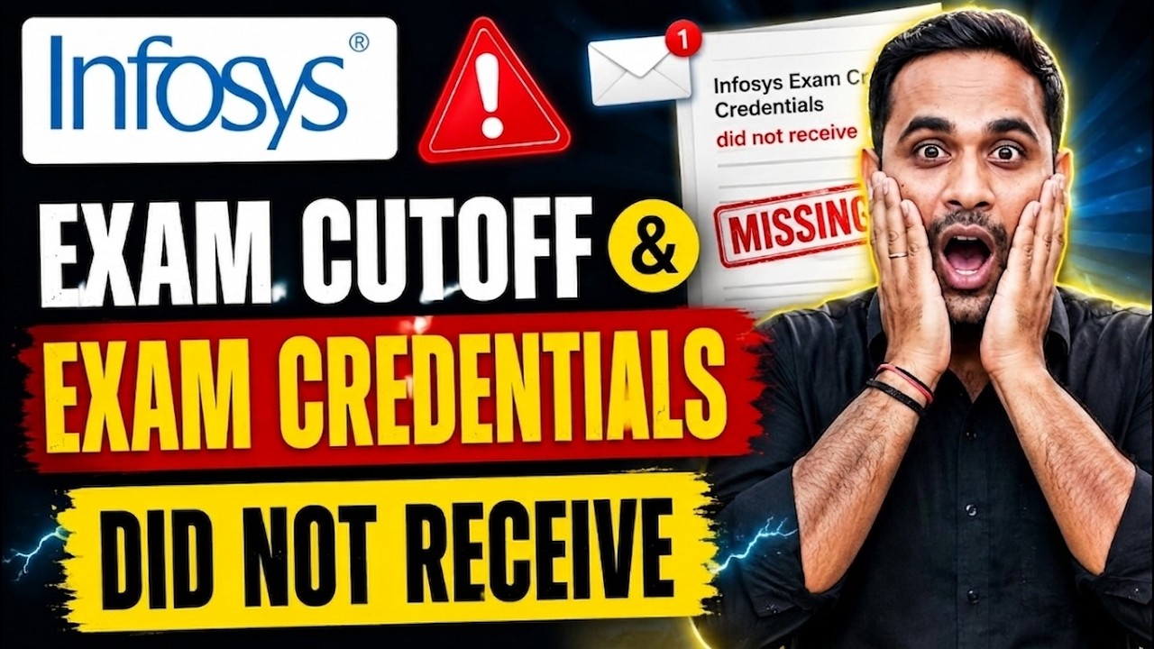 Порог проходного балла на экзамене Infosys | Учетные данные для экзамена Infosys не получены |