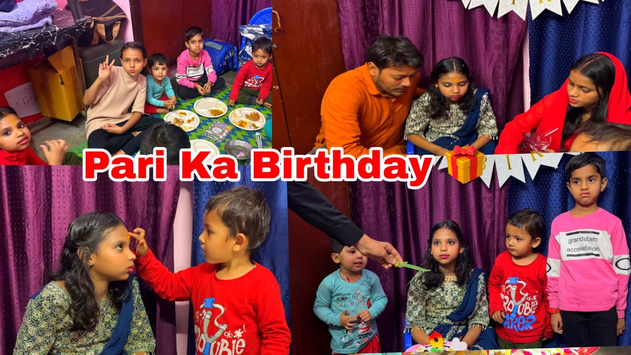 Pari Ka Birthday Pe Hui Masti ❤️ | Ankush Saxena | Swati Shrivastav 