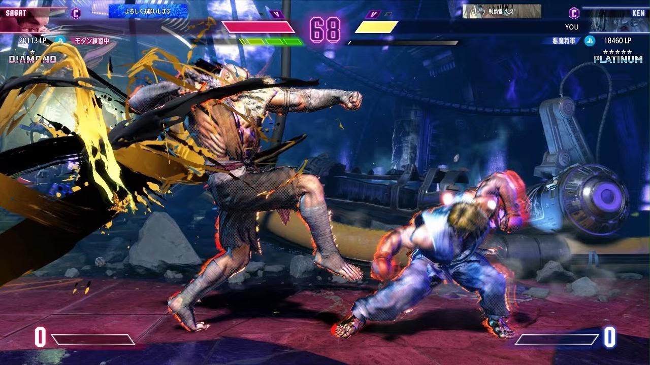 Street Fighter 6　SAGAT VS KEN Ranked Match PLATINUM⭐⭐⭐⭐⭐  PS5　実況有り