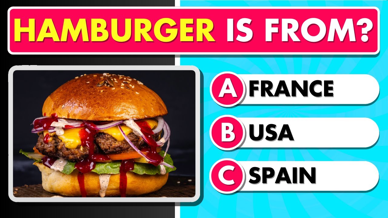 Guess the Country by its Food 🍕😋 | Country Quiz