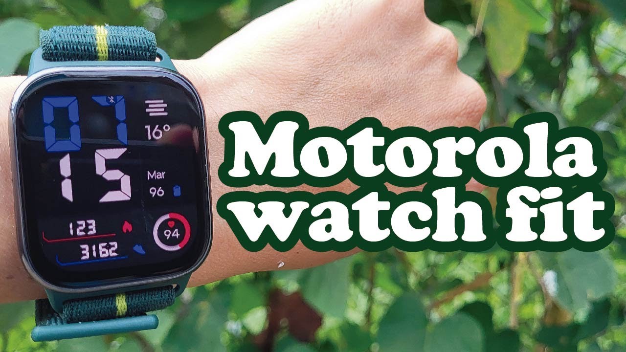 Moto Watch Fit | Все функции | Обзор на испанском языке