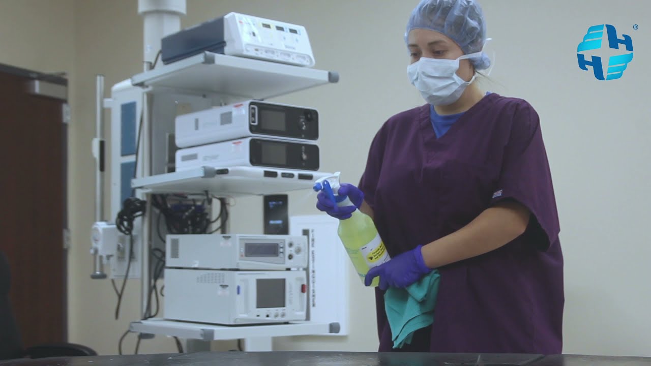 Hospital grade cleaning and disinfection at TSAOG Ridgewood.