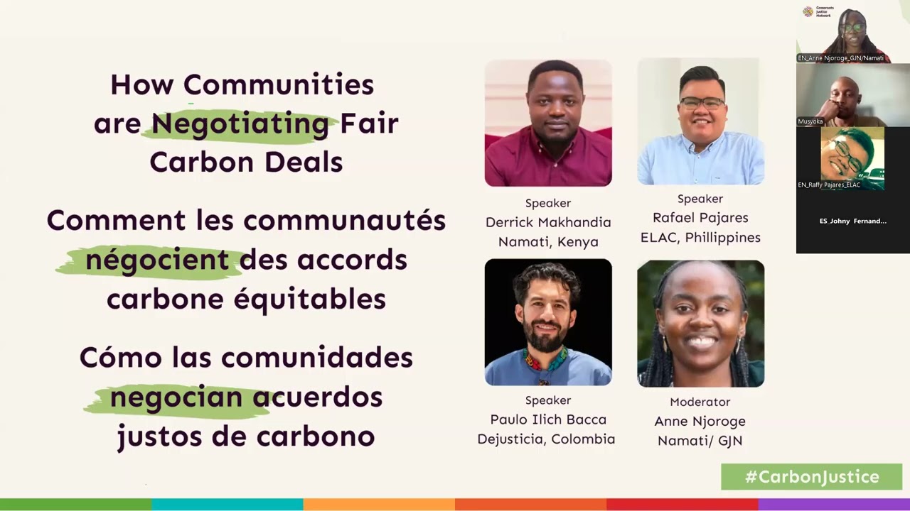 How Communities are Negotiating Fair Carbon Deals