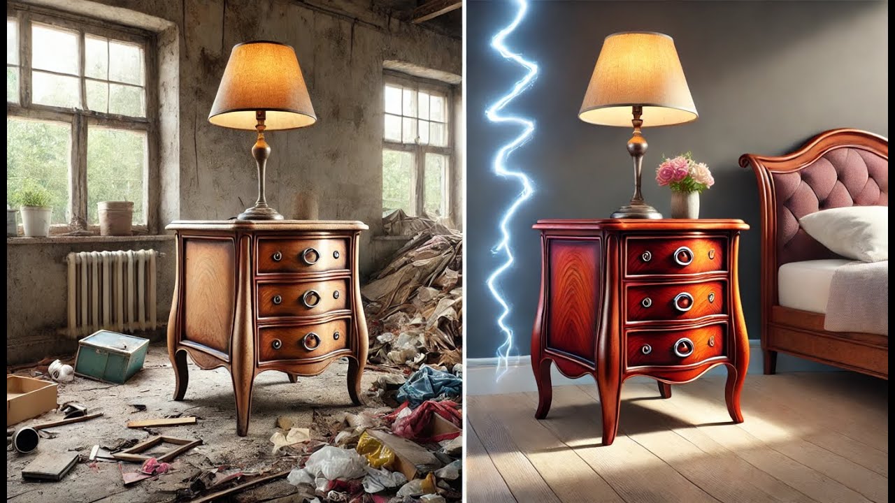 Restauration d’un meuble ancien trouvé lors d’une Intervention de Débarras d’une Maison | Maisoneuf